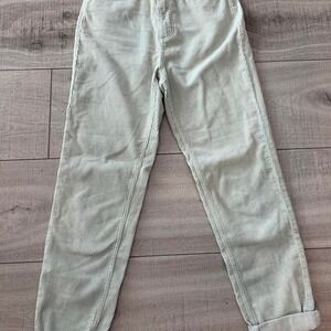 BDG Urban Outfitters Corduroy Mom Pants High Rise Cream 27